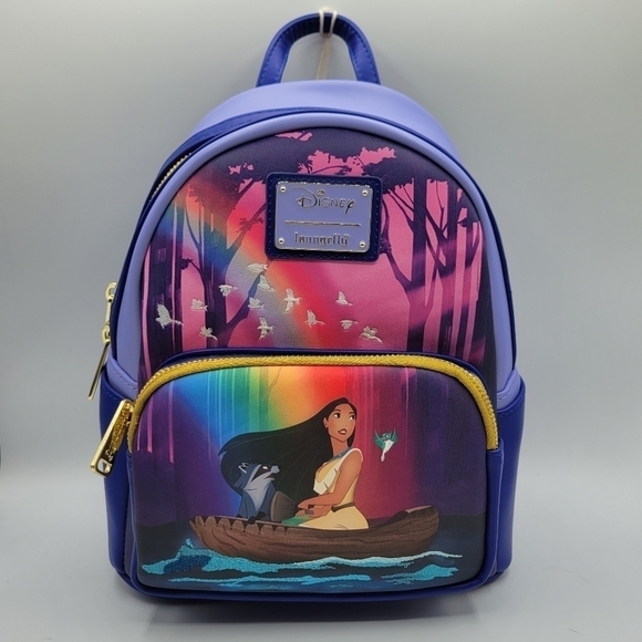 Loungefly Pocahontas Just Around The River Bend Disney Backpack main image 7
